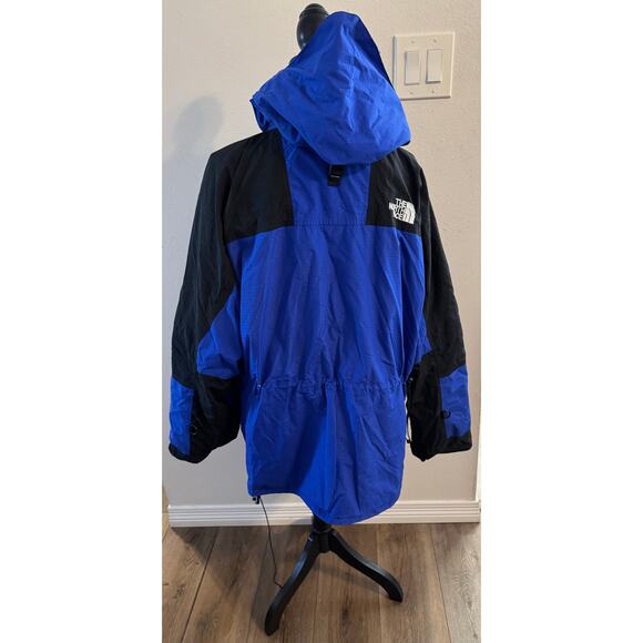 Y2K The North Face Summit Series Gortex 2 Layer (w/Fleece) Jacket XXL Blue/Black - Picture 2 of 12